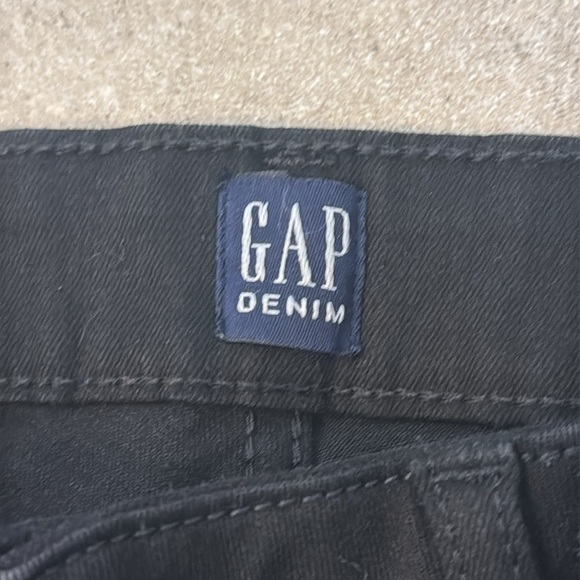 NWT GAP Denim Women’s 28 Regular Sculpted Legging Stretch Mid Rise Black Jean - Picture 6 of 8